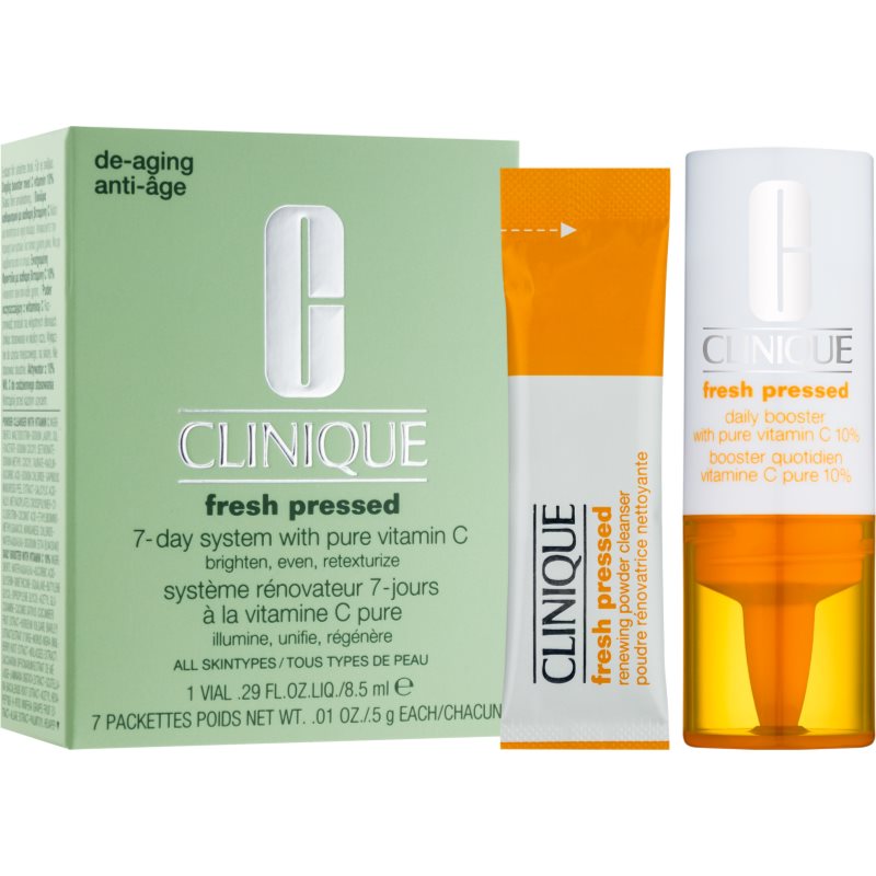 

Clinique Fresh Pressed™ набір (для розгладження та роз'яснення шкіри)