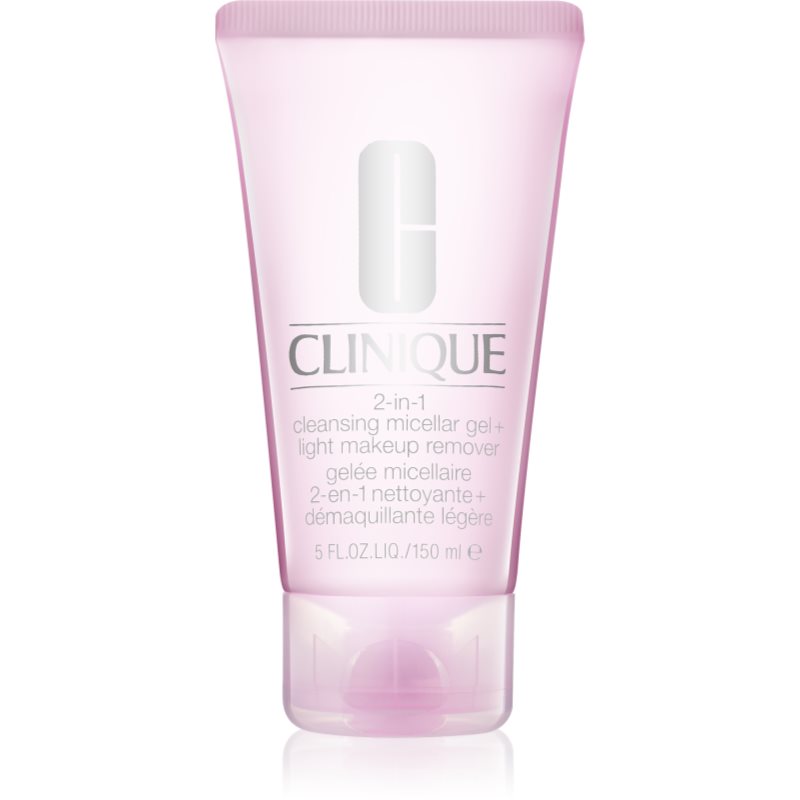 

Clinique 2-in-1 Cleansing Micellar Gel + Light Makeup Remover очищуюча міцелярна вода