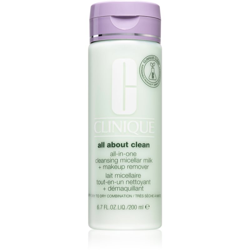 Clinique All About Clean All-in-One Cleansing Micellar Milk + Makeup Remove gentle cleansing lotion 