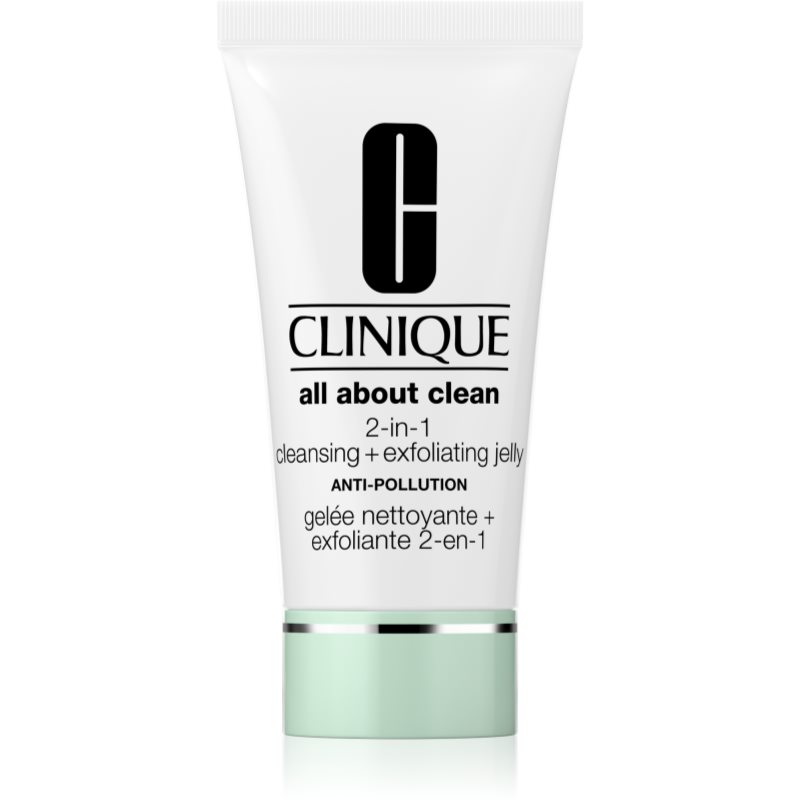Clinique All About Clean 2-in-1 Cleansing + Exfoliating Jelly очищуючий гель-ексфоліант 150 мл