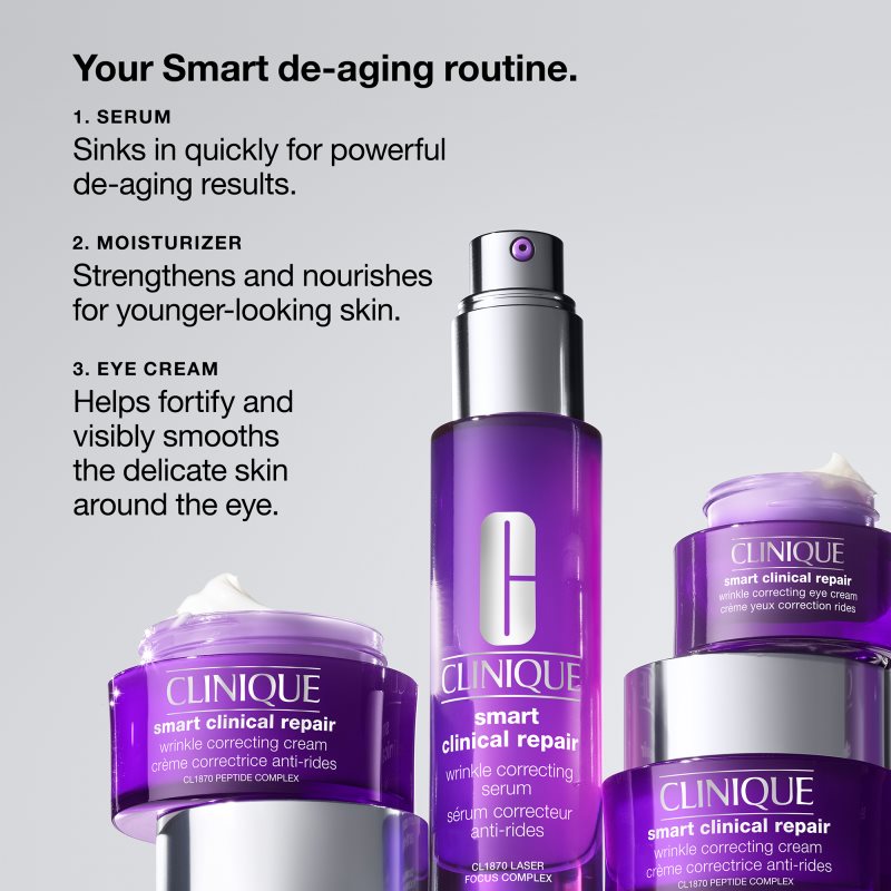 Clinique Smart Clinical™ Repair Wrinke Correcting Serum Facial Serum For The Correction Of Wrinkles 30 Ml