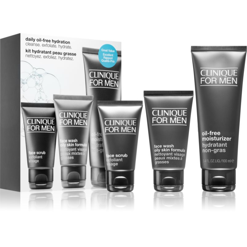 

Clinique Daily Oil-Free Hydration Set подарунковий набір для чоловіків