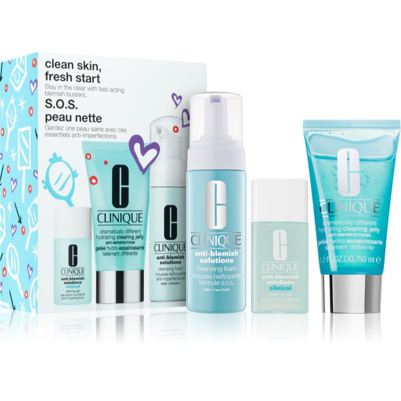 

Clinique Clean Skin, Fresh Start подарунковий набір для жирної та проблемної шкіри