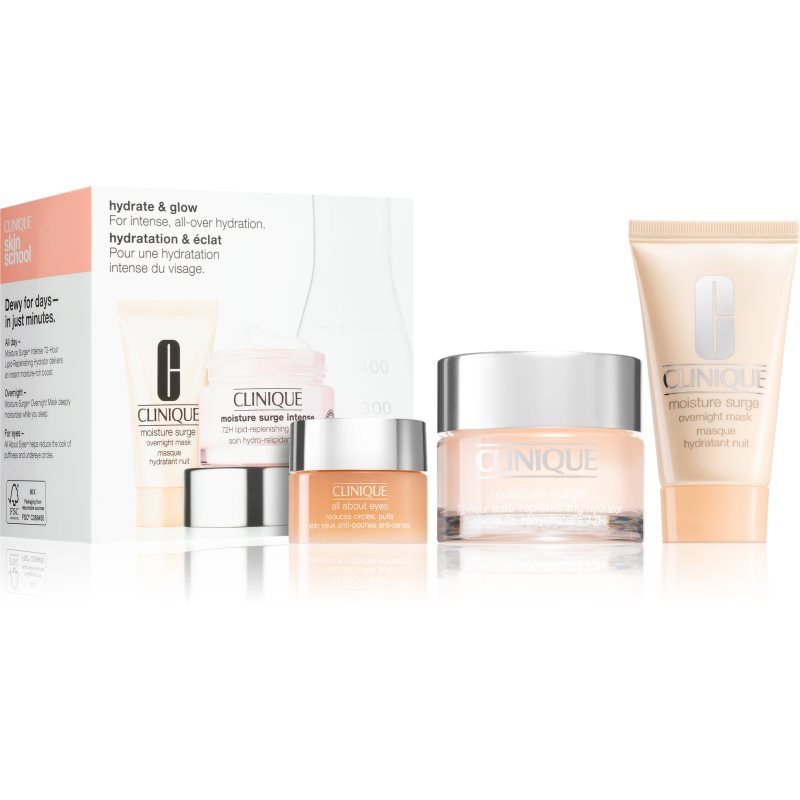 

Clinique Hydrate & Glow Set подарунковий набір (для інтенсивного зволоження)
