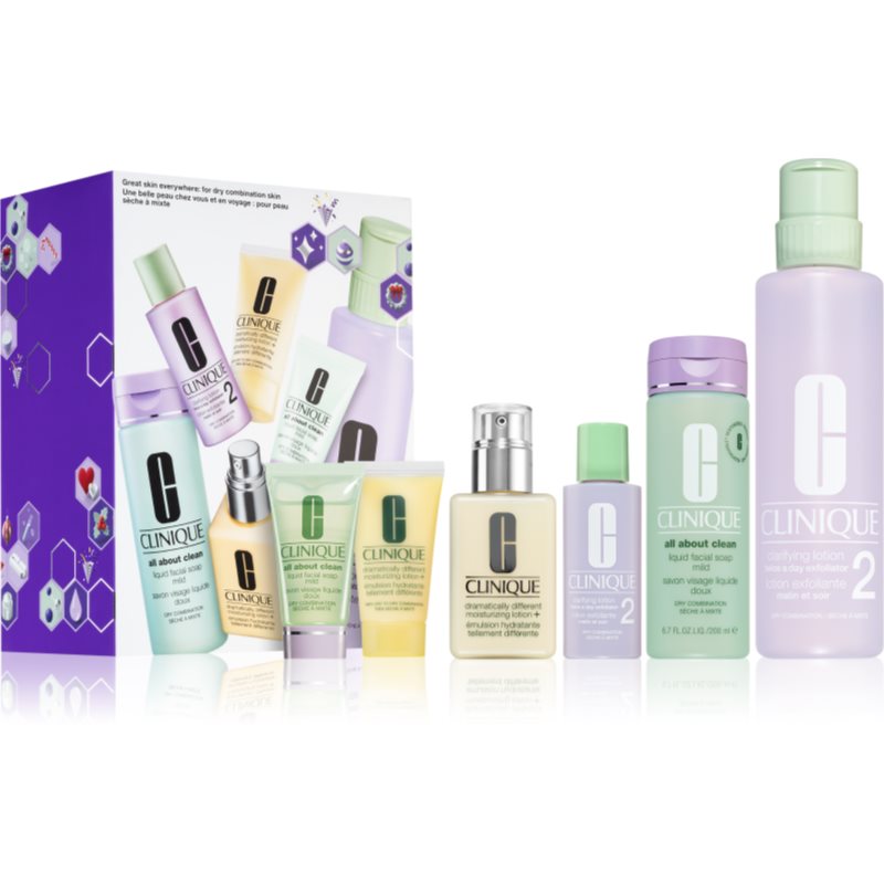 

Clinique Great Skin Everywhere: For Dry Combination Skin подарунковий набір