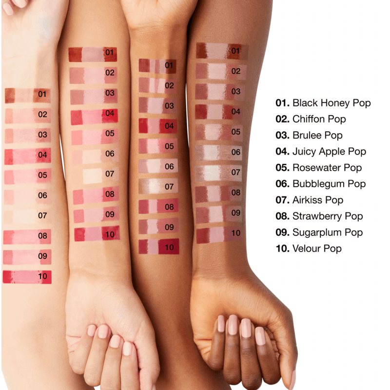 Clinique Pop™ Plush Creamy Lip Gloss hydratační lesk na rty odstín 02 Chiffon Pop 3.4 ml (obrázek 3)