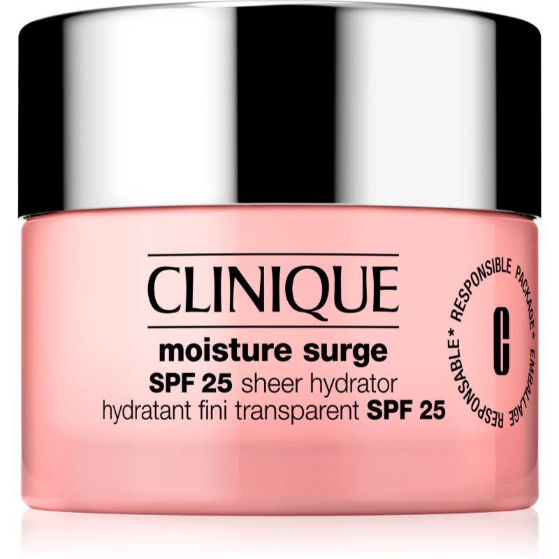 Clinique Moisture Surgetm SPF 25 Sheer Hydrator nourishing and moisturising day cream SPF 25 50 ml
