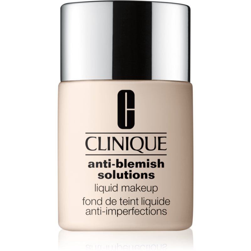 Clinique Anti-Blemish Solutions™ Liquid Makeup deckendes Make-up für fettige Haut mit Neigung zu Akne Farbton Flax 30 ml