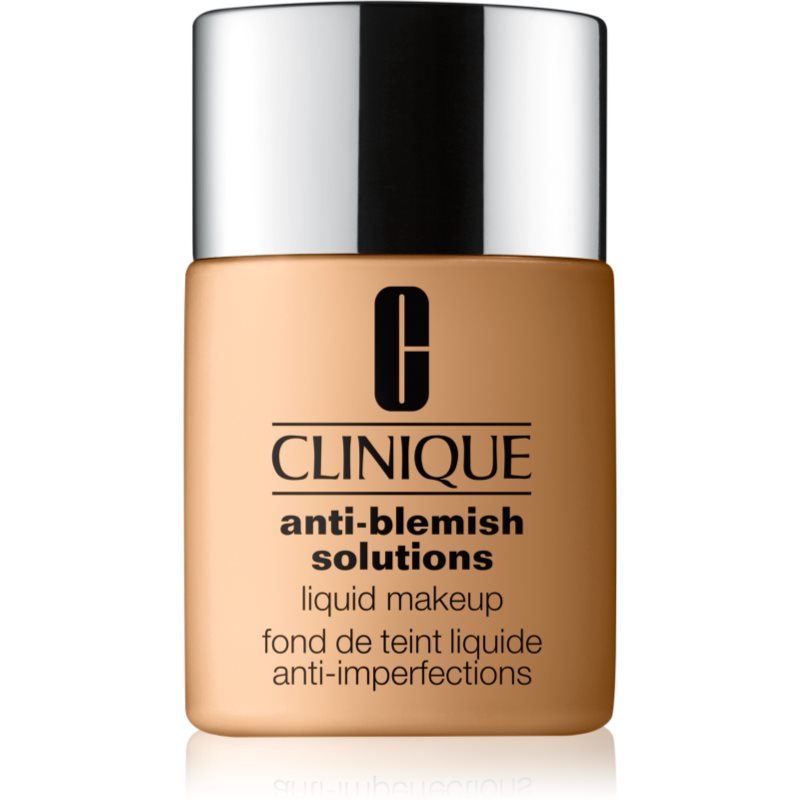 Clinique Anti-Blemish Solutions™ Liquid Makeup krycí make-up pro mastnou pleť se sklonem k akné odstín WN 46 Golden Neutral 30 ml