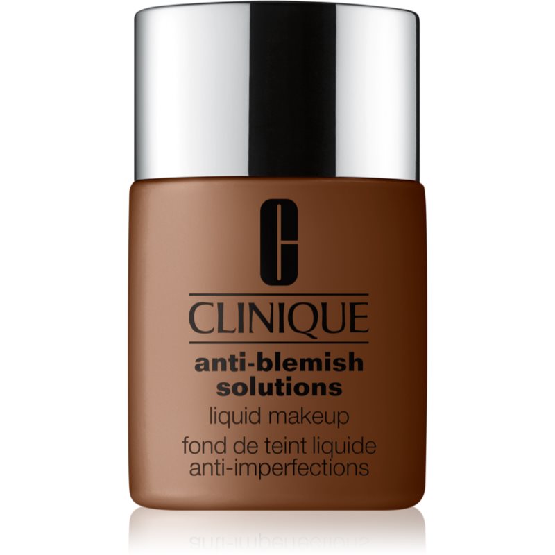 Clinique Anti-Blemish Solutions Liquid Makeup high cover foundation for oily acne-prone skin shade WN 125 Mahogany 30 ml