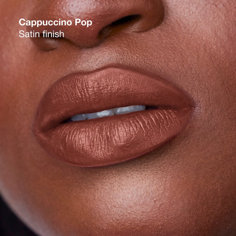 Clinique Pop™ Longwear Lipstick Satin saténová rtěnka odstín 34 Cappuccino Pop 3.9 g (obrázek 4)