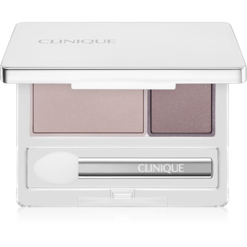 Clinique All About Shadow™ Duo Relaunch διπλές σκιές ματιών απόχρωση Twilight Mauve/Brandied Plum - Shimmer 1,7 γρ