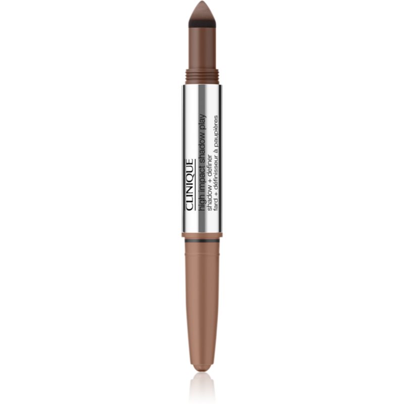 Clinique High Impact Shadow Playtm Shadow & Definer eyeshadow stick double shade Double Latte 1,9 g
