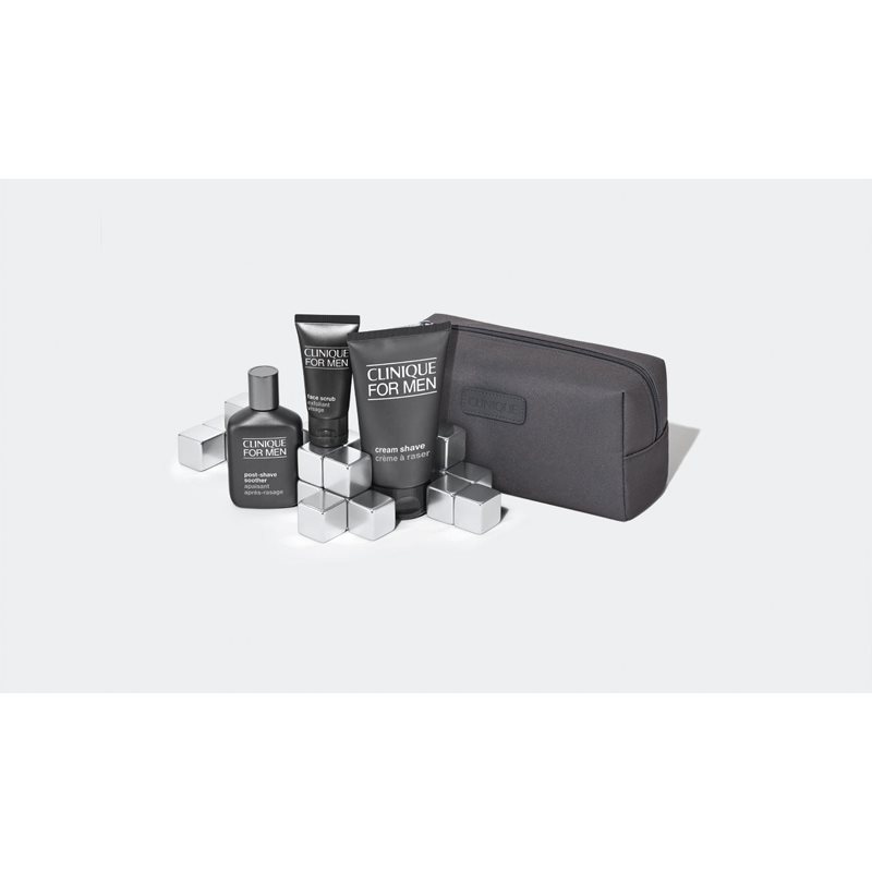 Clinique For Men™ Razor-ready Routine ajándékszett a borotválkozáshoz és a bőrtisztításhoz uraknak termék 2. képe