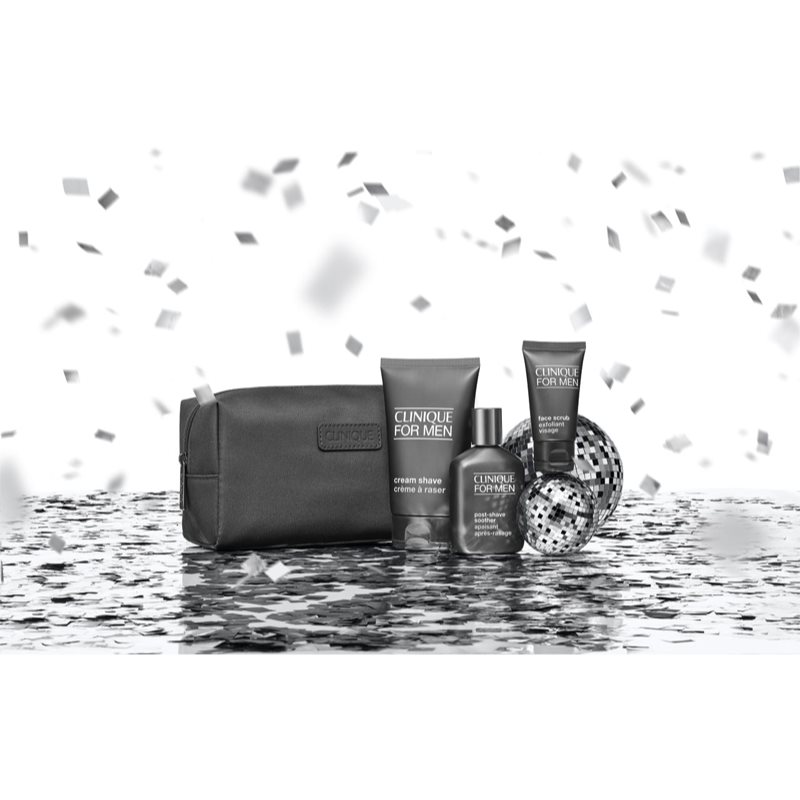 Clinique Holiday For Men Essentials Set Coffret Cadeau Rasage Et Nettoyage Pour Homme
