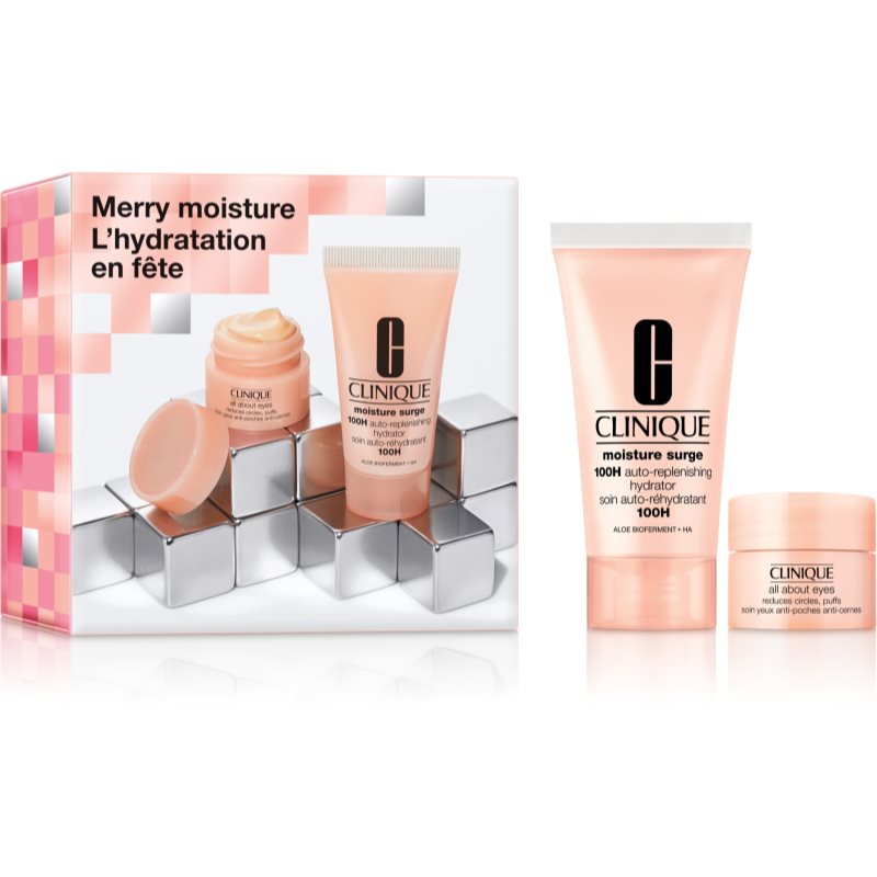 Clinique Holiday Merry Moisture Set coffret cadeau pour peaux déshydratées female