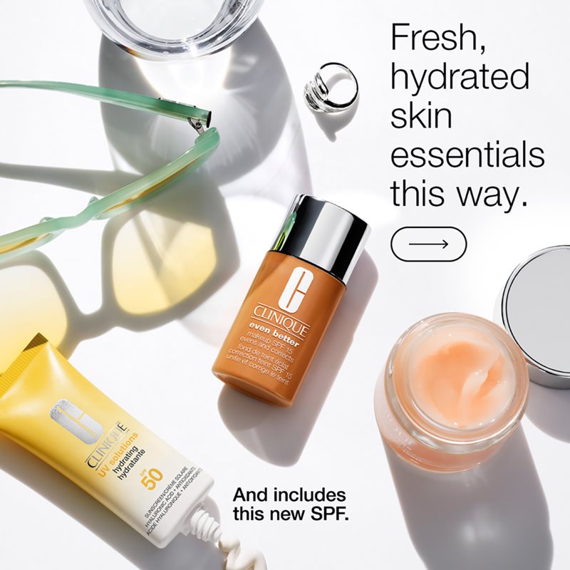 Clinique Sun UV Solutions Hydrating Sunscream SPF 50 opalovací krém na obličej hydratační 40 ml (obrázek 6)