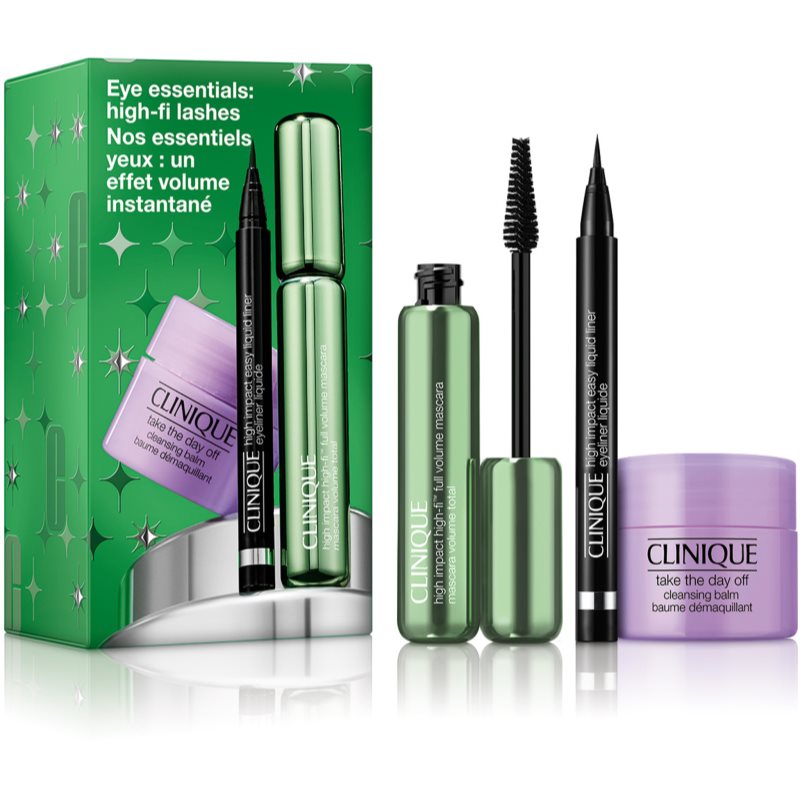Clinique Holiday Eye Essentials: Hi-Fi Lashes Weihnachtsgeschenk-Set für die Augen