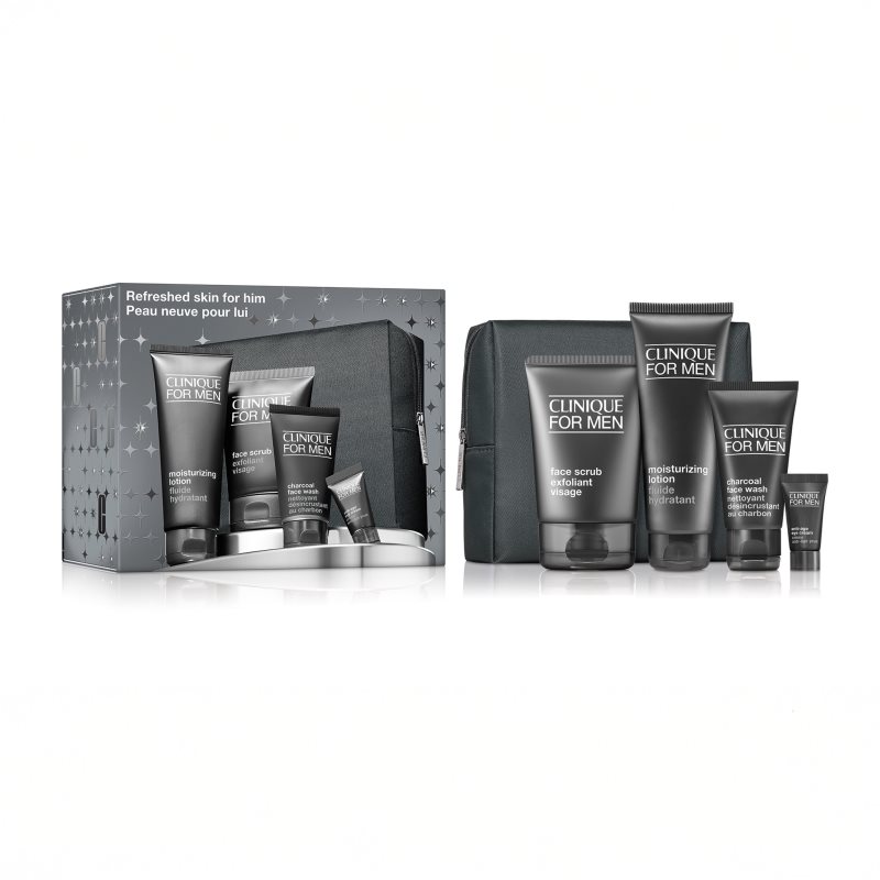 Clinique Holiday Refreshed Skin For Him Christmas gift set for men