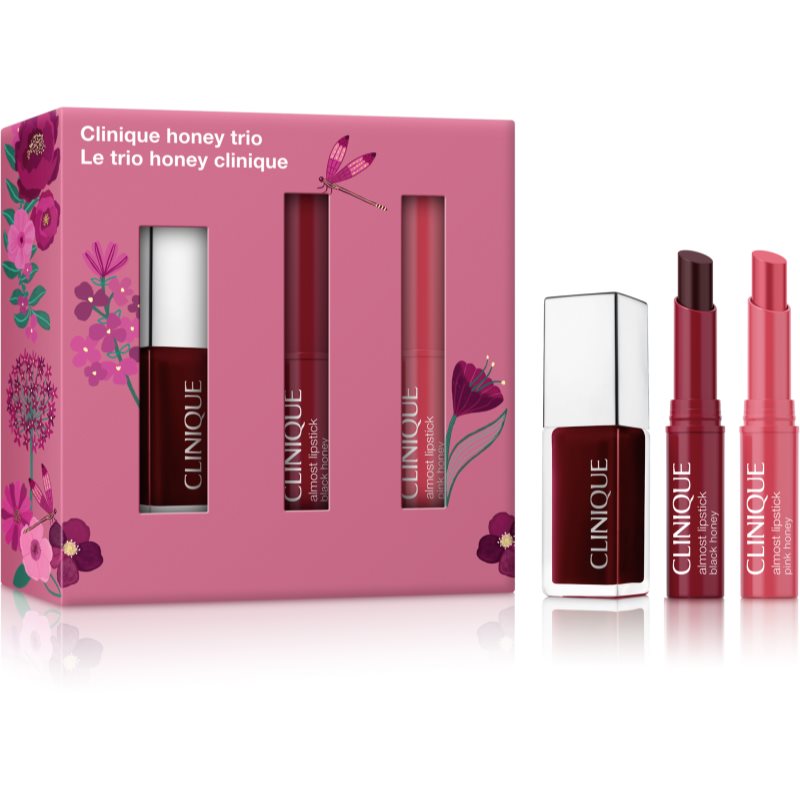 Clinique Mini Kit Honey Trio подаръчен комплект за устни