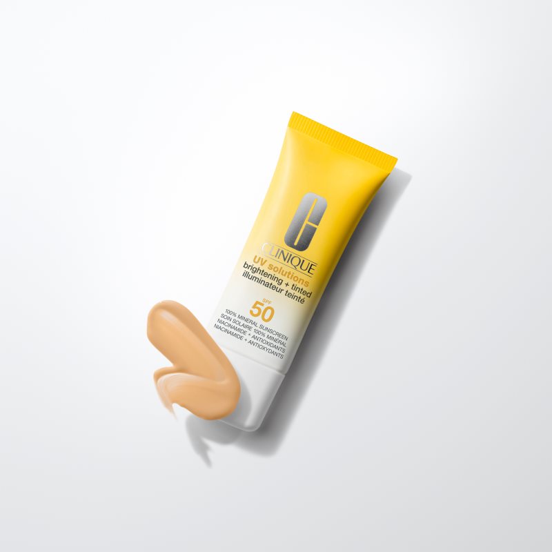 Clinique Sun UV Solutions Brightening Tinted Sunscream SPF50 aufhellende Tönungscreme Farbton 01 Light 40 ml (Bild 5)