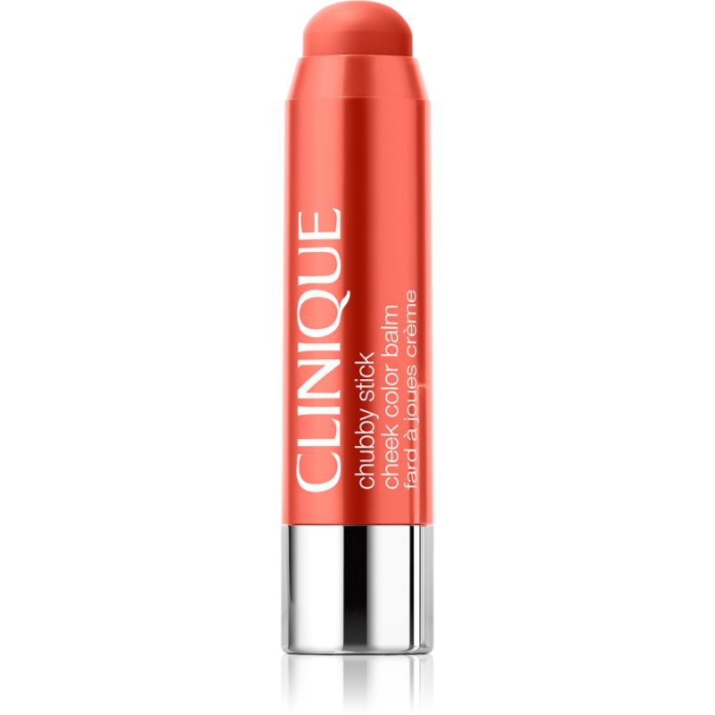 Clinique Chubby Stick™ Cheek Colour Balm Creme-Rouge Farbton 05 Plenty O' Papaya 6 g