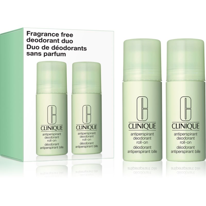 Clinique Fragrance Free Deodorant Duo Deoroller