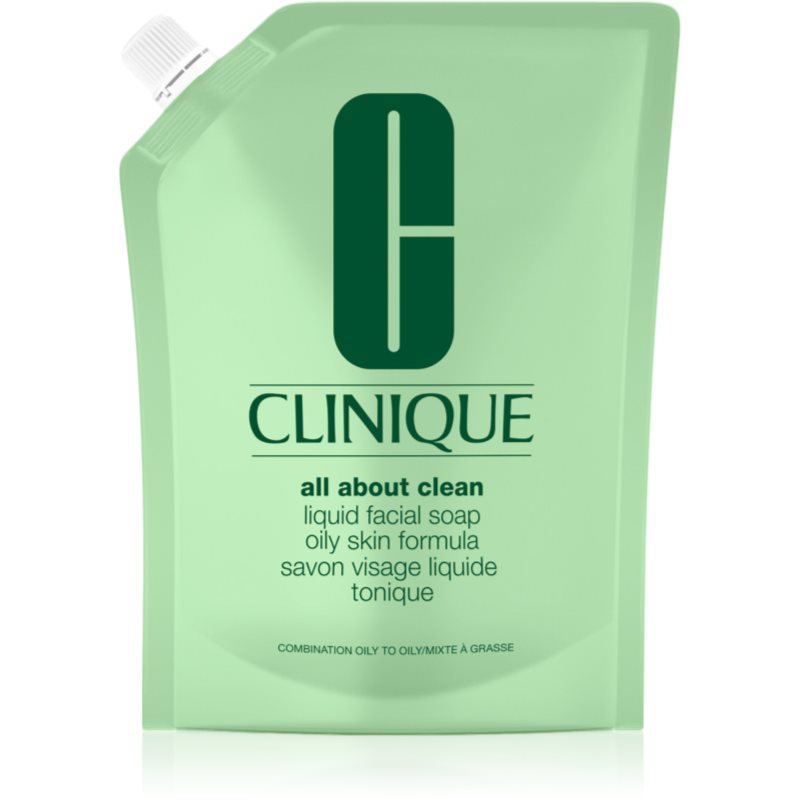 Clinique Liquid Facial Soap Oily Skin Formula tekuté mydlo pre mastnú a zmiešanú pleť 400 ml