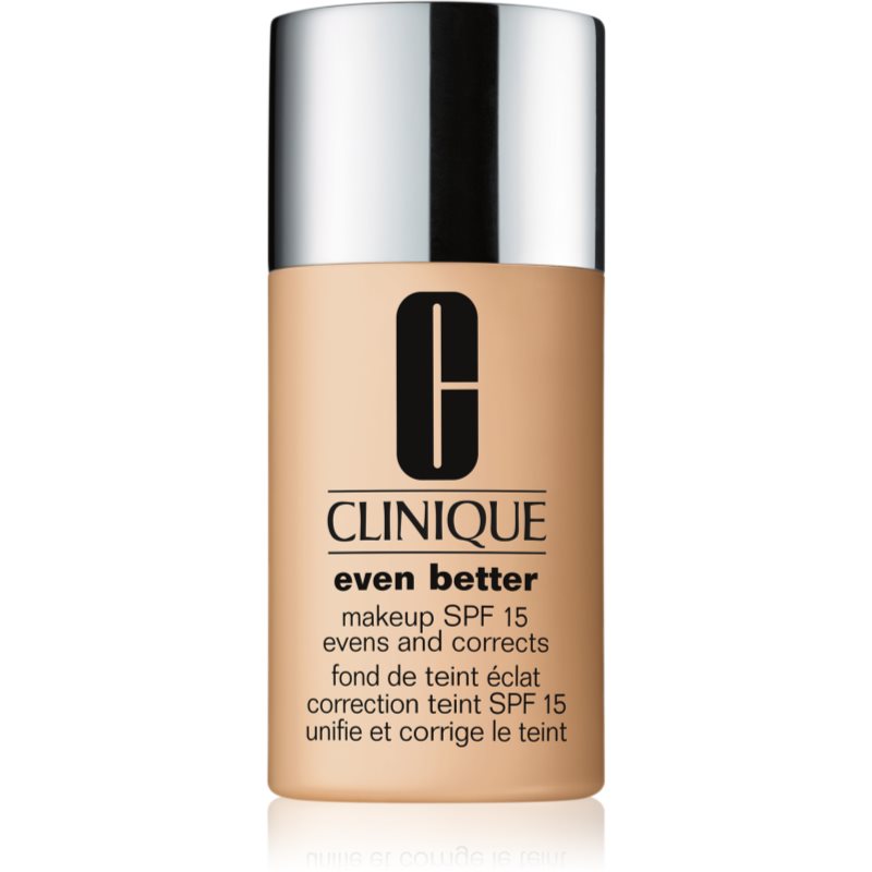 Clinique Even Better™ Makeup SPF 15 Evens and Corrects odos atspalvį koreguojantis makiažo pagrindas SPF 15 atspalvis CN 70 Vanilla 30 ml