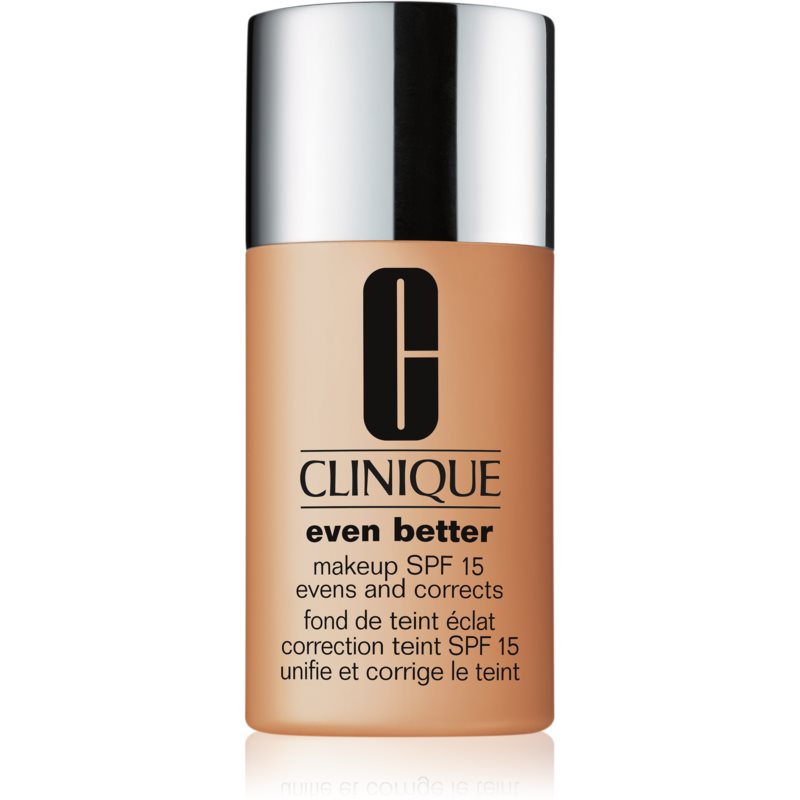 Clinique Even Better SPF15 30 ml make-up pre ženy CN90 Sand na všetky typy pleti; na zmiešanú pleť; na pigmentové škvrny; na dehydratovanu pleť