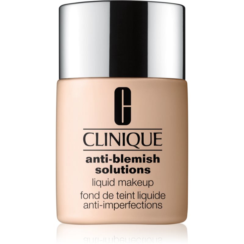 Clinique Anti-Blemish Solutions™ Liquid Makeup skystasis makiažo pagrindas probleminei, aknės paveiktai odai atspalvis 02 Fresh Ivory 30 ml