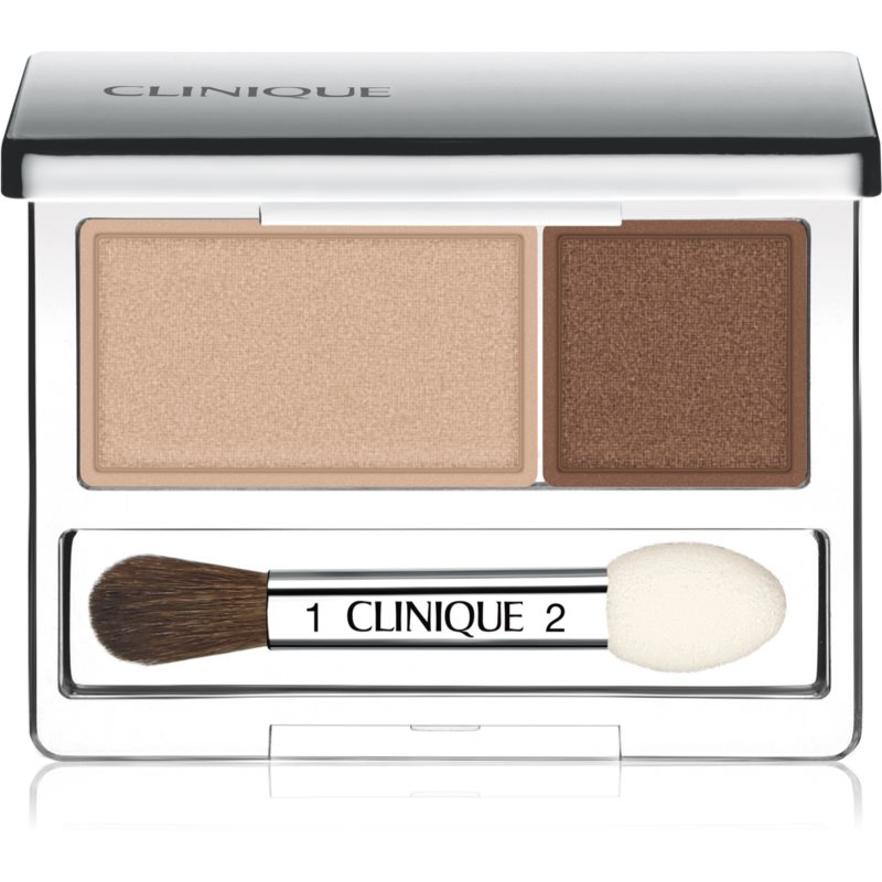 Clinique All About Shadow™ Duo očné tiene odtieň 01 Like Mink 2,2 g