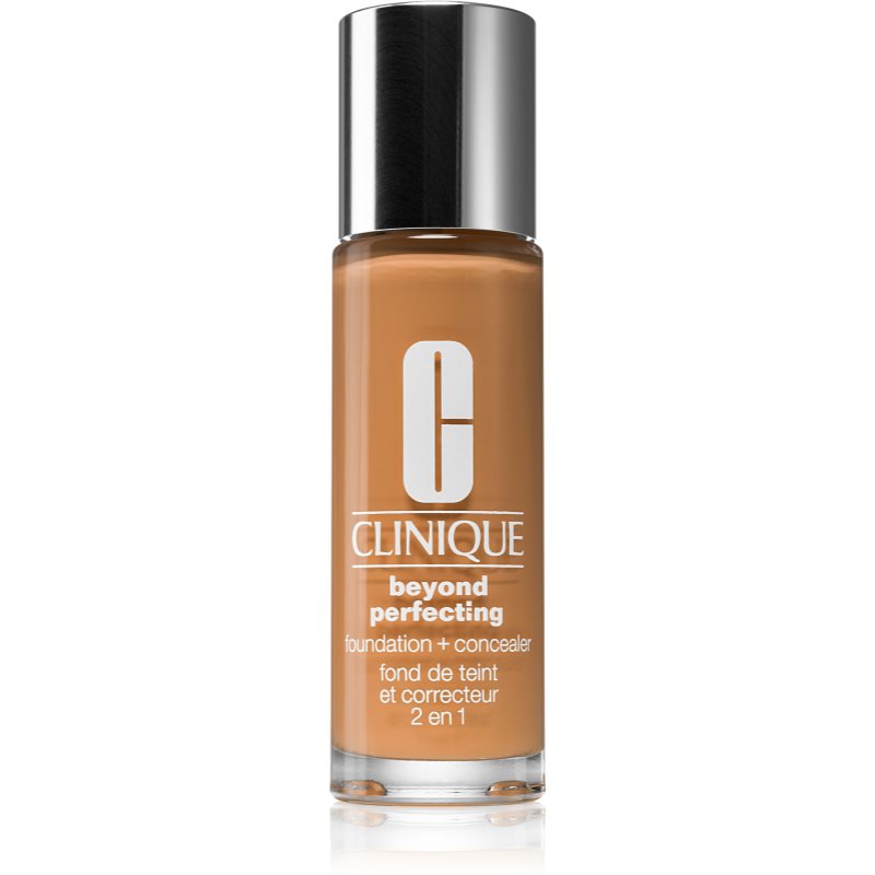 E-shop Clinique Beyond Perfecting™ Foundation + Concealer make-up a korektor 2 v 1 odstín 23 Ginger 30 ml