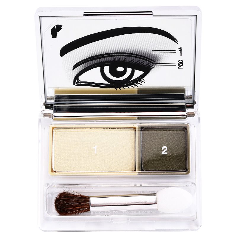 

Clinique All About Shadow™ Duo тіні для повік відтінок 10 Mixed Greens