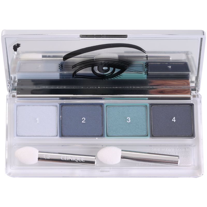 

Clinique All About Shadow™ Quad тіні для повік відтінок 11 Galaxy