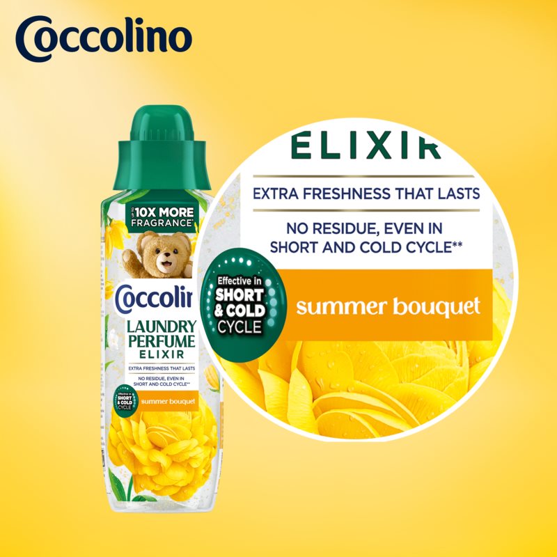 Coccolino Summer Bouquet vůně do prádla 460 ml (obrázek 3)