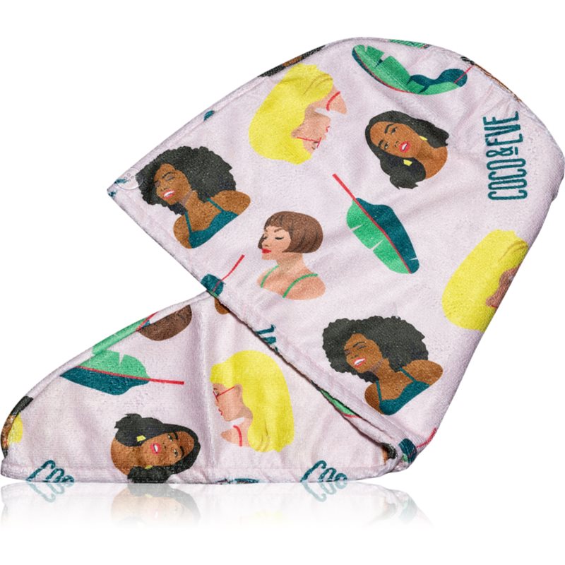 Coco & Eve Microfibre Hair Towel Wrap рушник для волосся 2.0 Girl Print