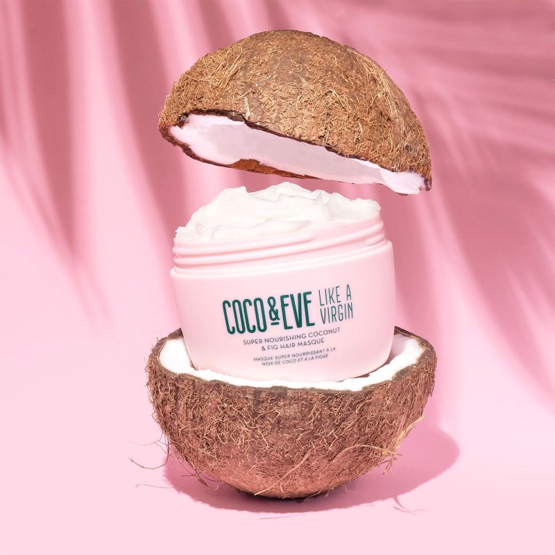 Coco & Eve Like A Virgin Super Nourishing Coconut & Fig Hair Masque глибоко поживна маска для блиску та шовковистості волосся 212 мл