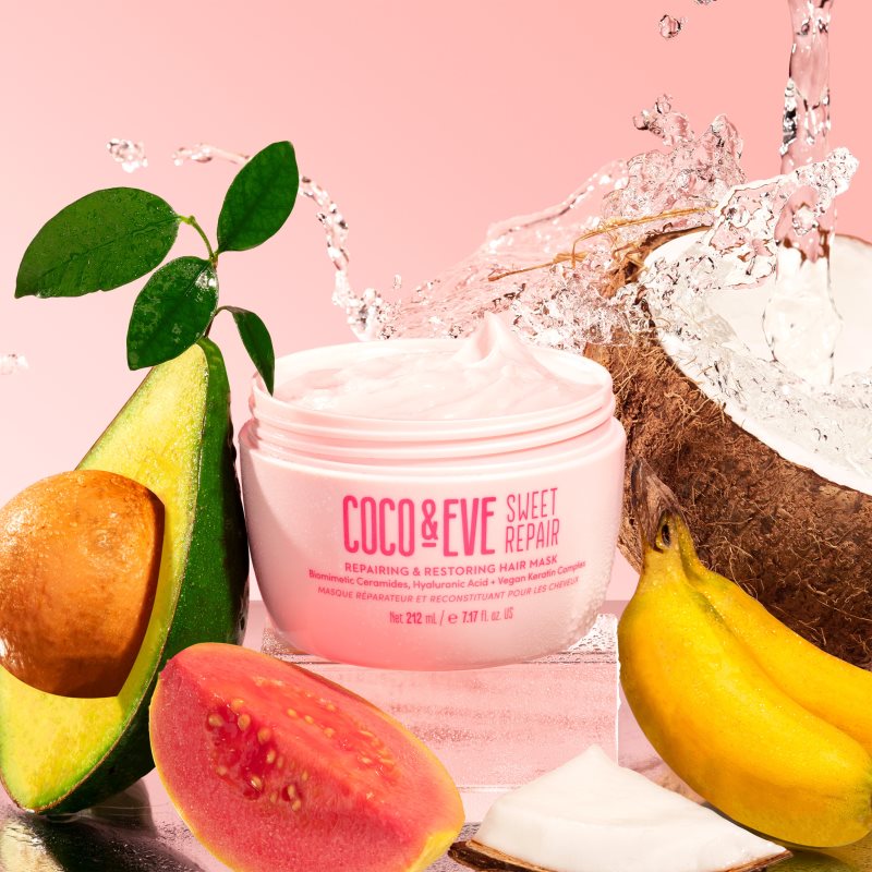 Coco & Eve Sweet Repair Intense Mask For Hair Strengthening And Shine 212 Ml