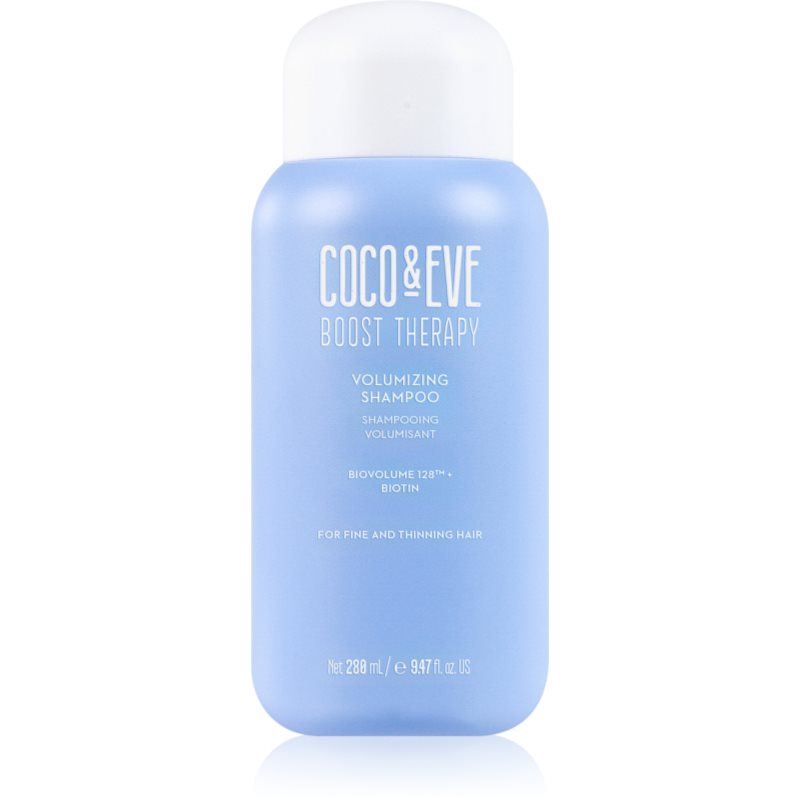 Coco & Eve Boost Therapy Volumising Shampoo šampon za volumen za nježnu i tanku kosu 280 ml