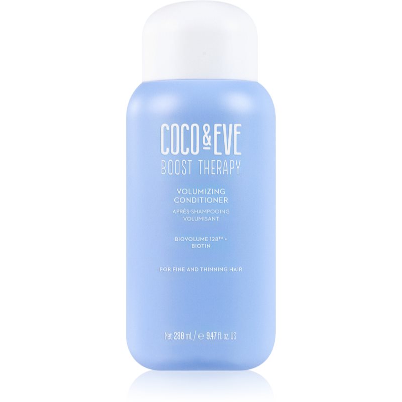 Coco & Eve Boost Therapy Volumising Conditioner balzam za volumen za tanke lase 280 ml