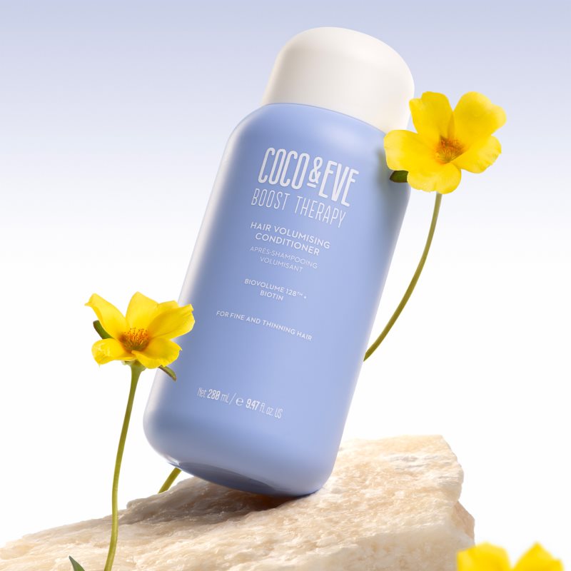 Coco & Eve Boost Therapy Volumising Conditioner Après-shampoing Volume Pour Cheveux Fins 280 Ml
