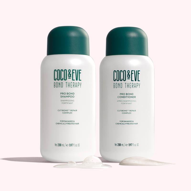 Coco & Eve Bond Therapy Pro Bond Conditioner hydratační a posilující kondicionér pro poškozené, chemicky ošetřené vlasy 280 ml (obrázek 3)