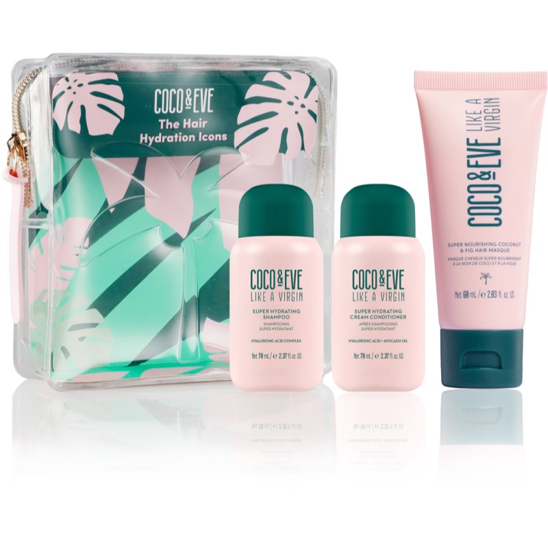 Coco & Eve Hair Hydration Icons Reiseset für das Haar