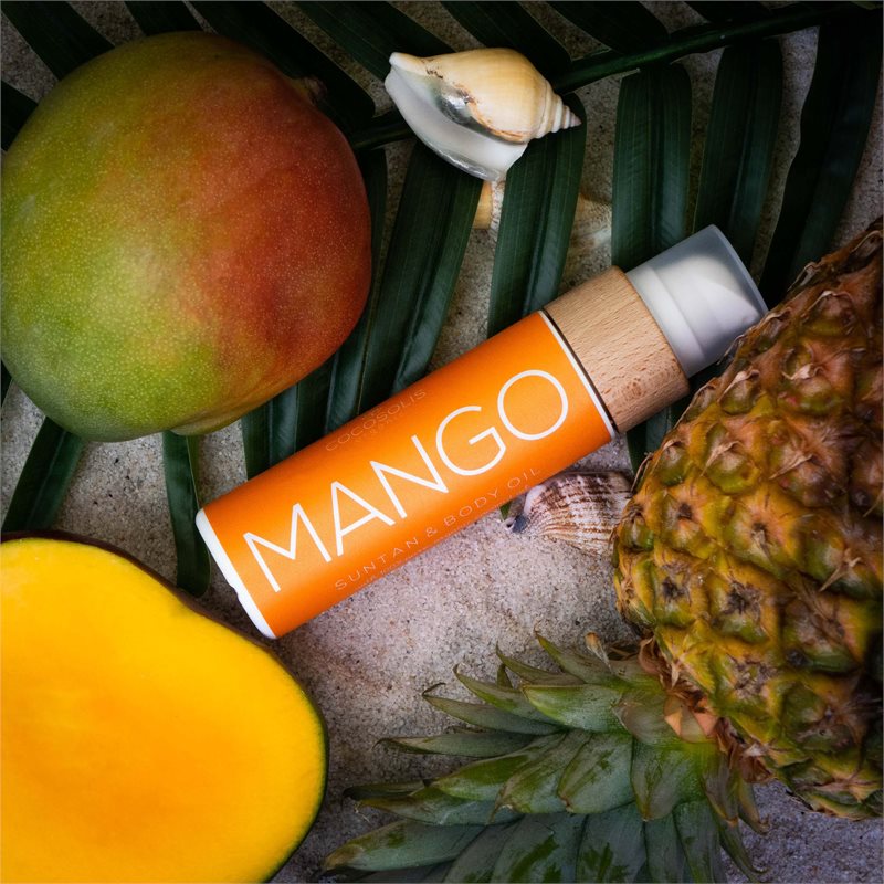 COCOSOLIS MANGO олійка для догляду та засмаги без захисного фактору з ароматом Mango 110 мл