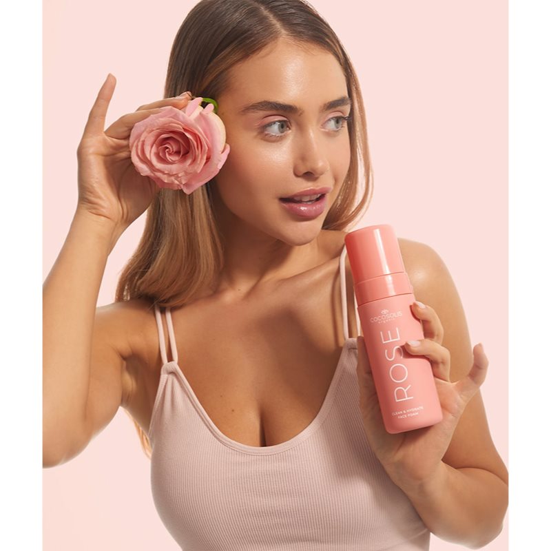 COCOSOLIS ROSE Clean & Hydrate Face Foam pjena za čišćenje lica s hidratantnim učinkom 150 ml