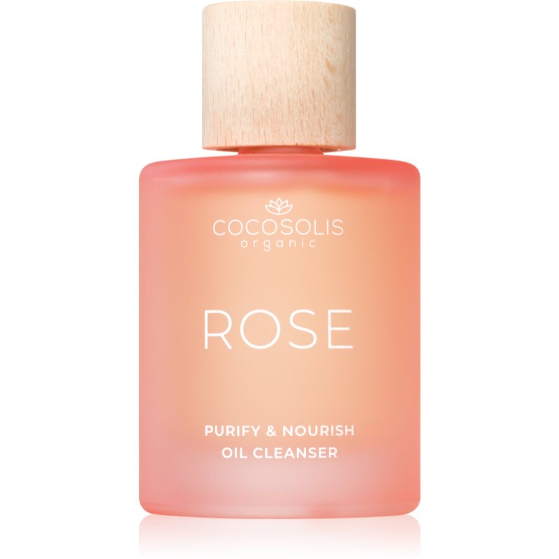 COCOSOLIS ROSE Purify & Nourish Oil Cleanser cleansing face oil with nourishing effect 50 ml
