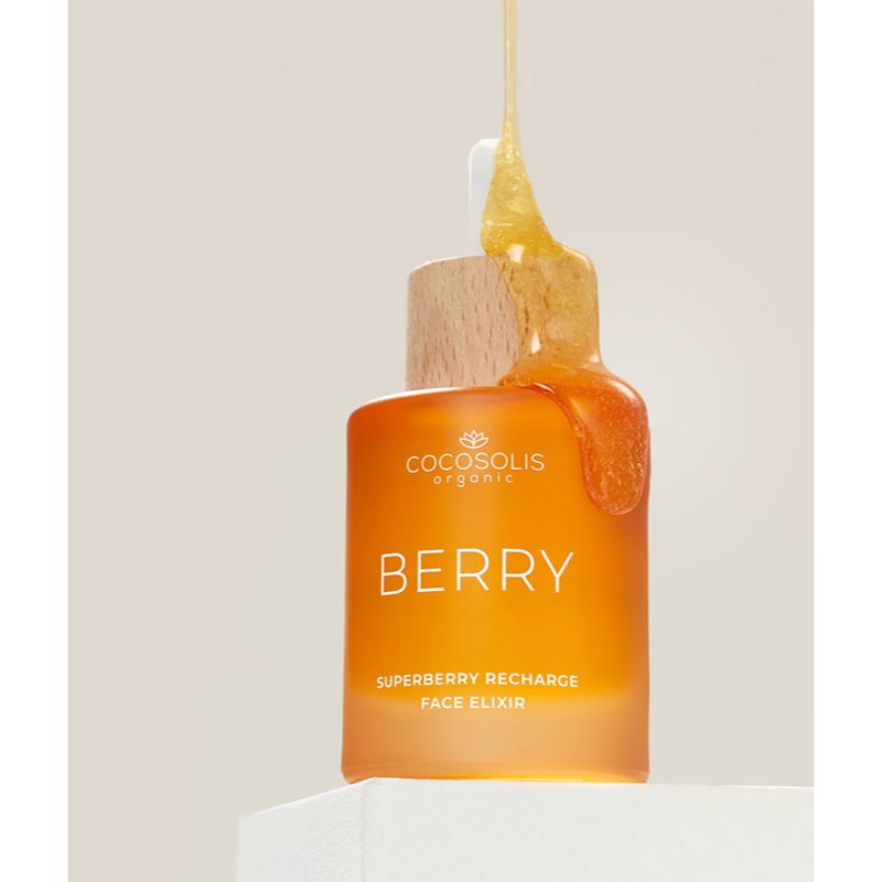 COCOSOLIS BERRY Superberry Recharge Face Elixir eliksir za ishranu i revitalizaciju kože lica 50 ml