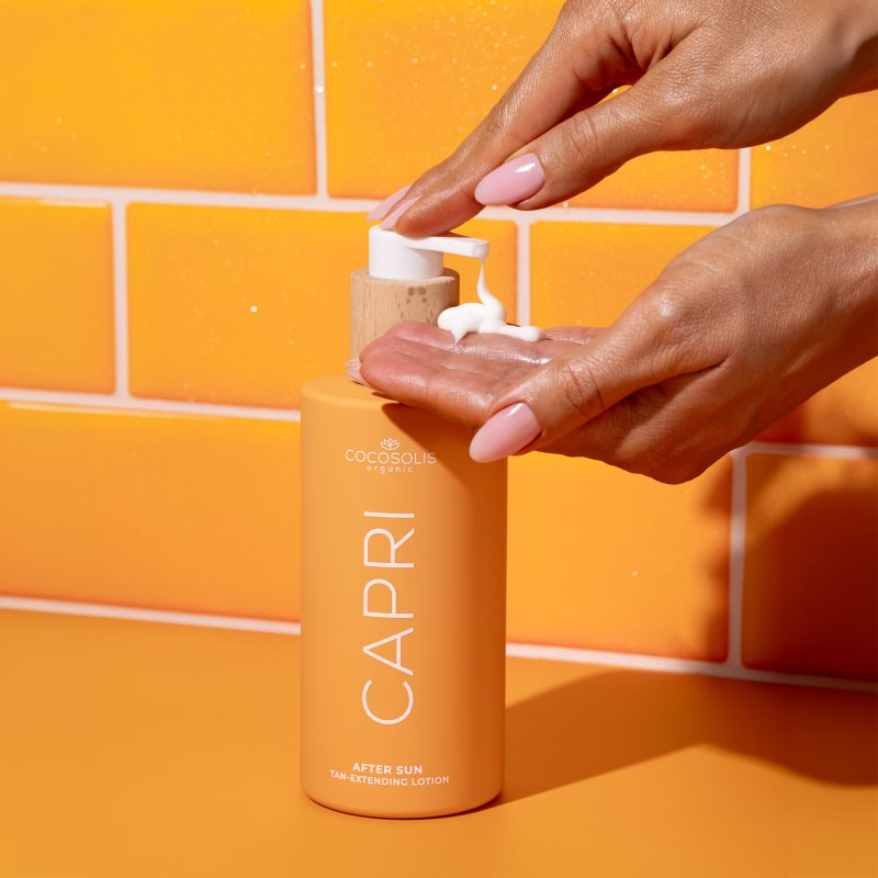COCOSOLIS CAPRI mlieko po opaľovaní na predĺženie doby opálenia 250 ml (obrázok 10)