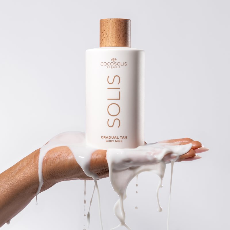 COCOSOLIS SOLIS Gradual Tan Body Milk samoopalovací mléko pro postupné opálení s vůní Caramel Latte 200 ml (obrázek 6)